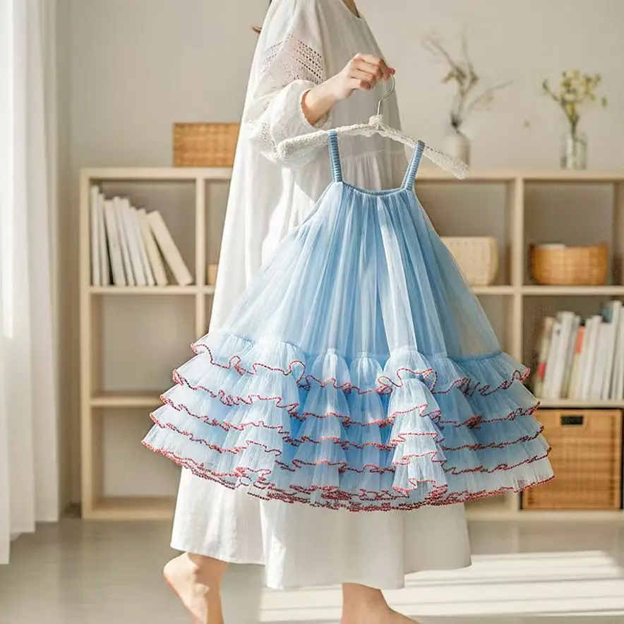 Baby Girl Dress Summer Toddler Kids Dress Baby Tutu Dresses Children Birthday Party Dress Baby Girl Clothes