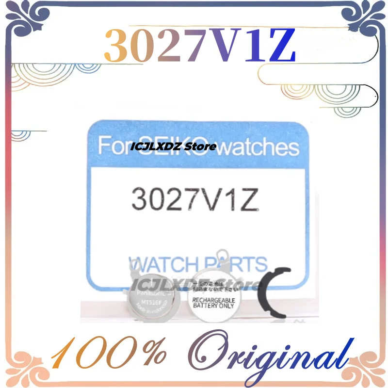 1PCS 100% New Original 3027V1Z MT516F 3027 V1Z MT516 3027-V1Z Watch Kinetic Energy Rechargeable VS82 V181 V182 V187