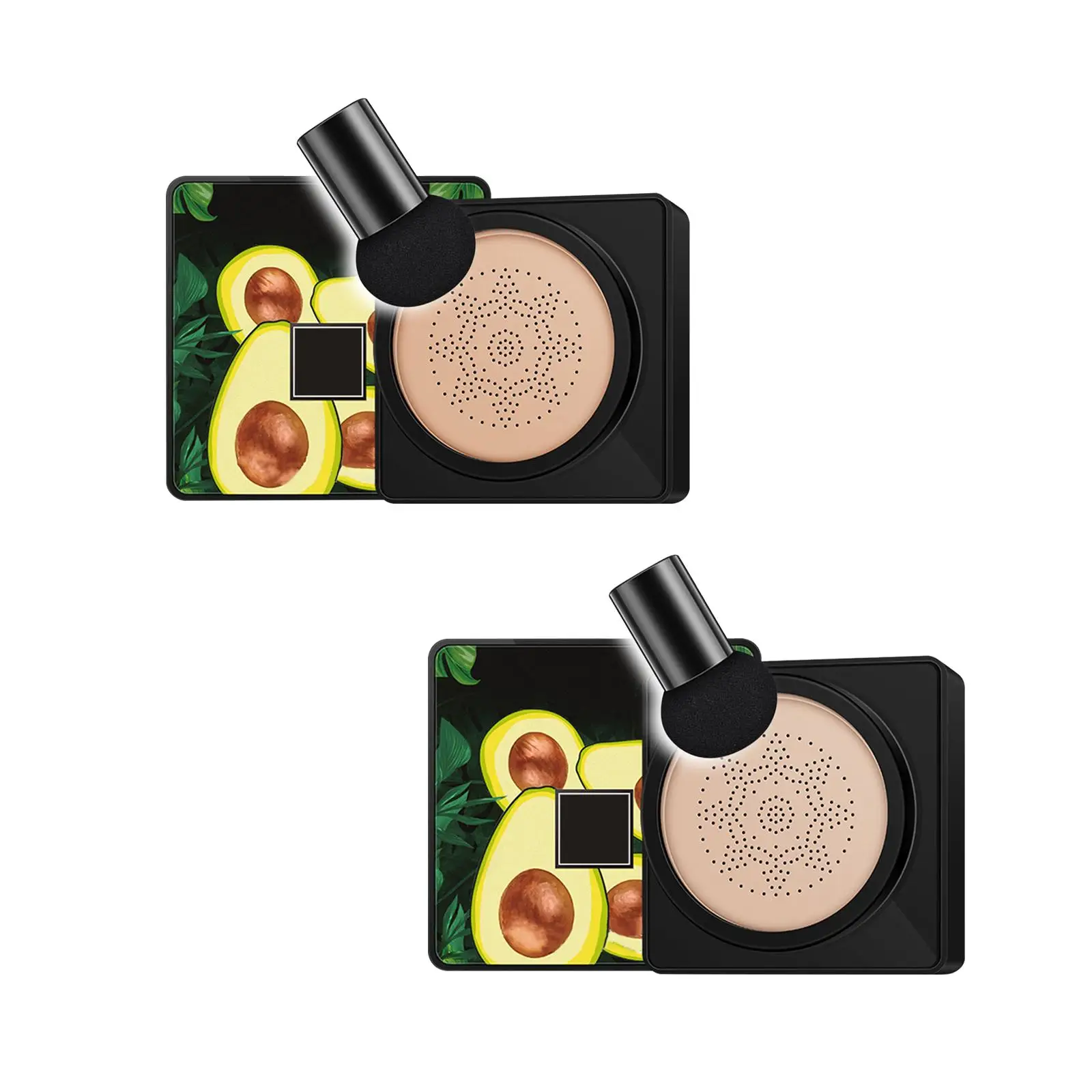 エアクッションクリーム フェイスメイクアップ ファンデーション ブライトニング 均一肌 保湿 ライトテクスチャー BBクリーム