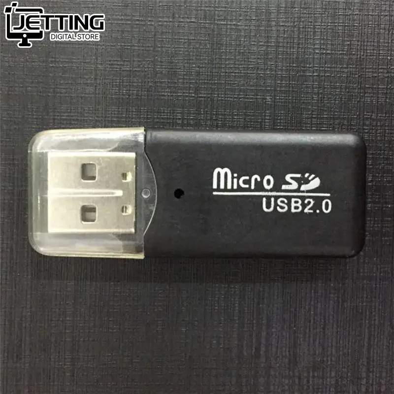 Hot Mini USB SD/MMC Card Reader 480 Mbps Untuk Komputer Laptop USB Kartu