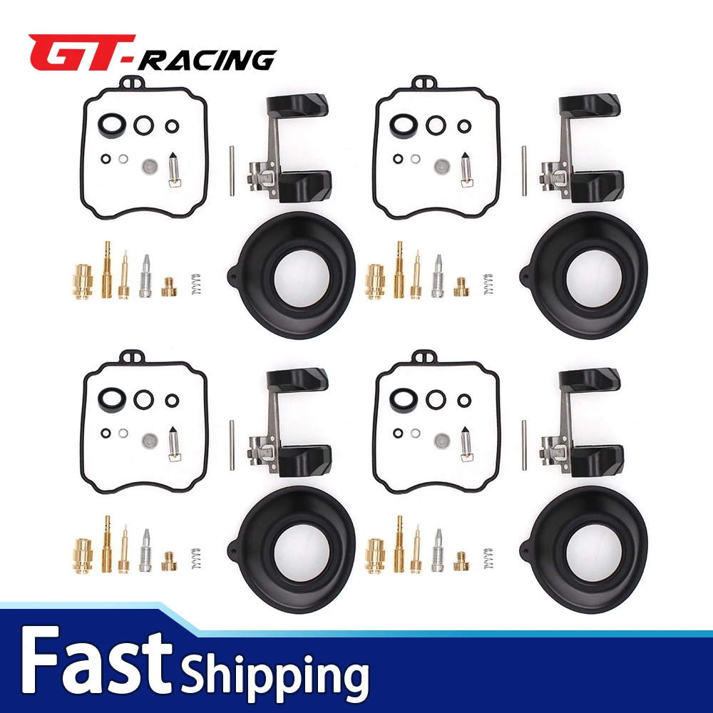 

4X For YAMAHA XVZ1300A XVZ13A Royal Star XVZ13AT Carburetor Rebuild Repair Kit Diaphragm
