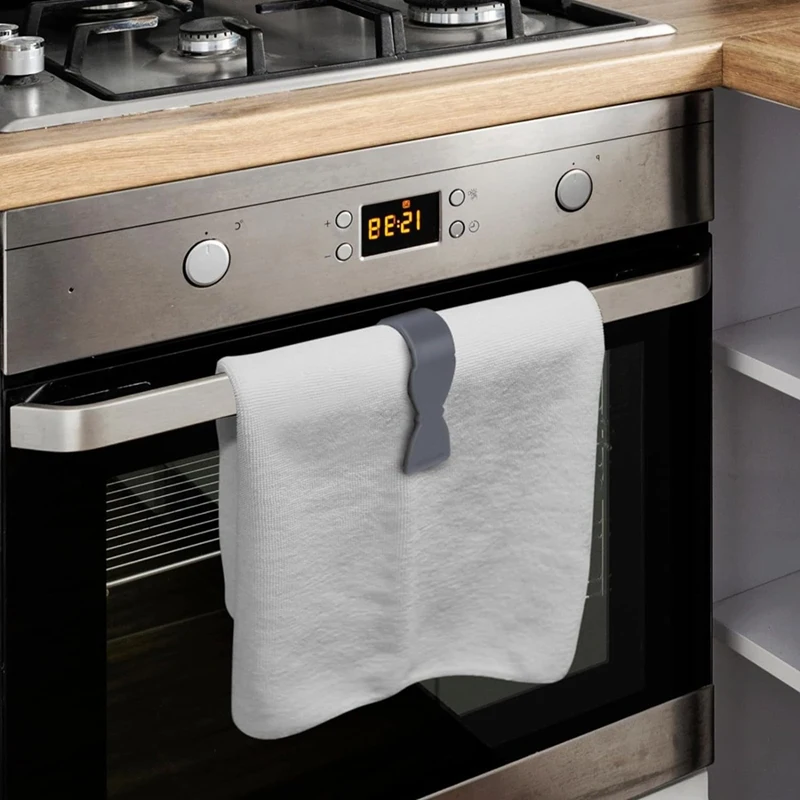 16PCS Towel Clips For Kitchen Keeps Towel From Falling Stove Towel Clip Dishwasher Towel Clip Stove Towel Clip