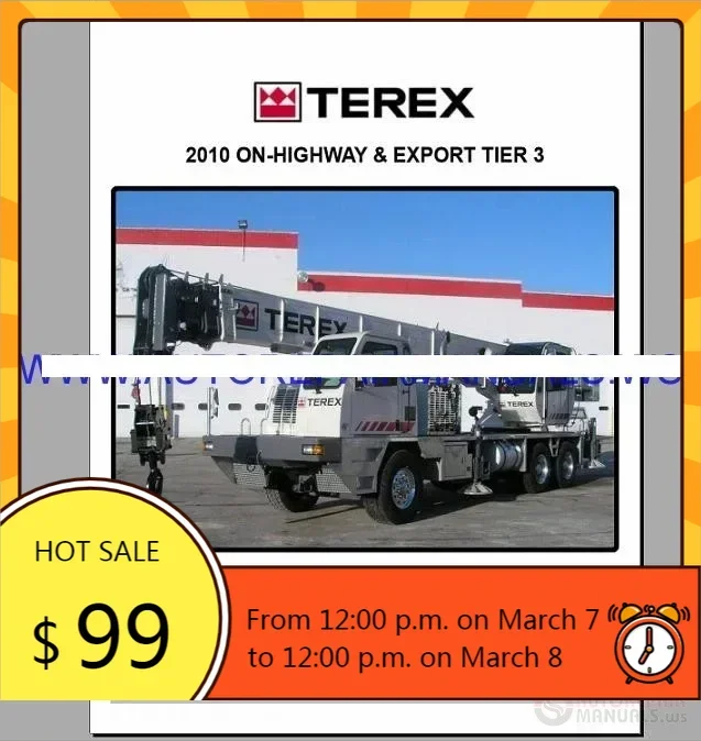 

TruckEPC для Terex Crawler и мобильного крана, полный магазин, руководство по эксплуатации DVD