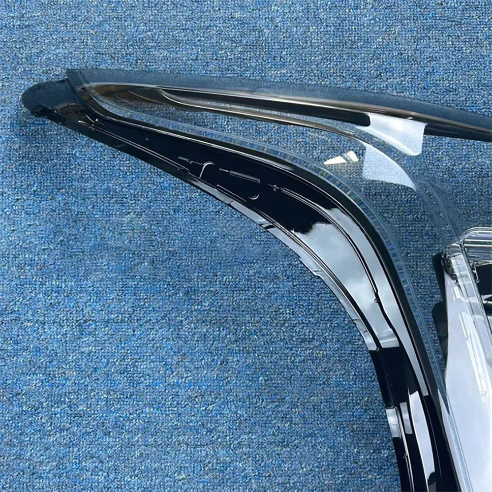 لكاديلاك CT6 2019 2020 2021 غطاء المصباح الأمامي قناع شفاف كشافات مصباح قذيفة شبكي استبدال عاكس الضوء الأصلي