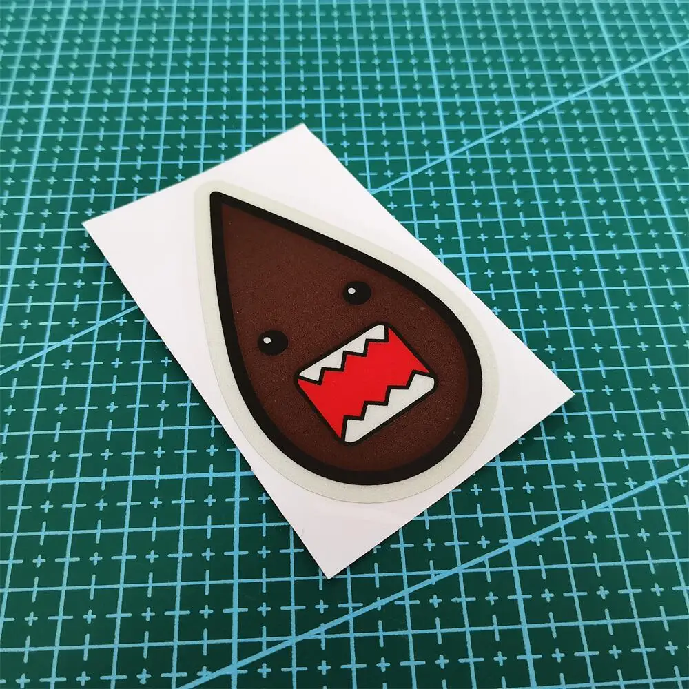 9 Style Hot Funny Domo Kun Sticker JDM Reflective Sticker PVC Decorative Sticker Car Motorcycle Luggage DOMO Sticker Accessories