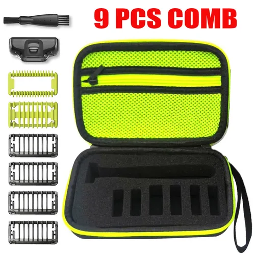 Peine guía de 9 Uds., 1/2/3/5 MM para afeitadora Philips Norelco Oneblade QP2520 QP2530 QP2630 QP2620 QP2510 QP2521 QP2522 QP2531 QP6510