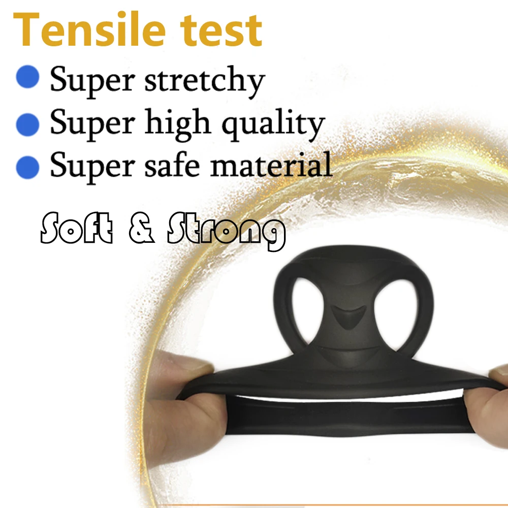 Reusable Condom Penis Sleeve Male Enlargement Time Delay Clit Massager Adult Games Anal Sex Toys For Men No Vibrator For Women