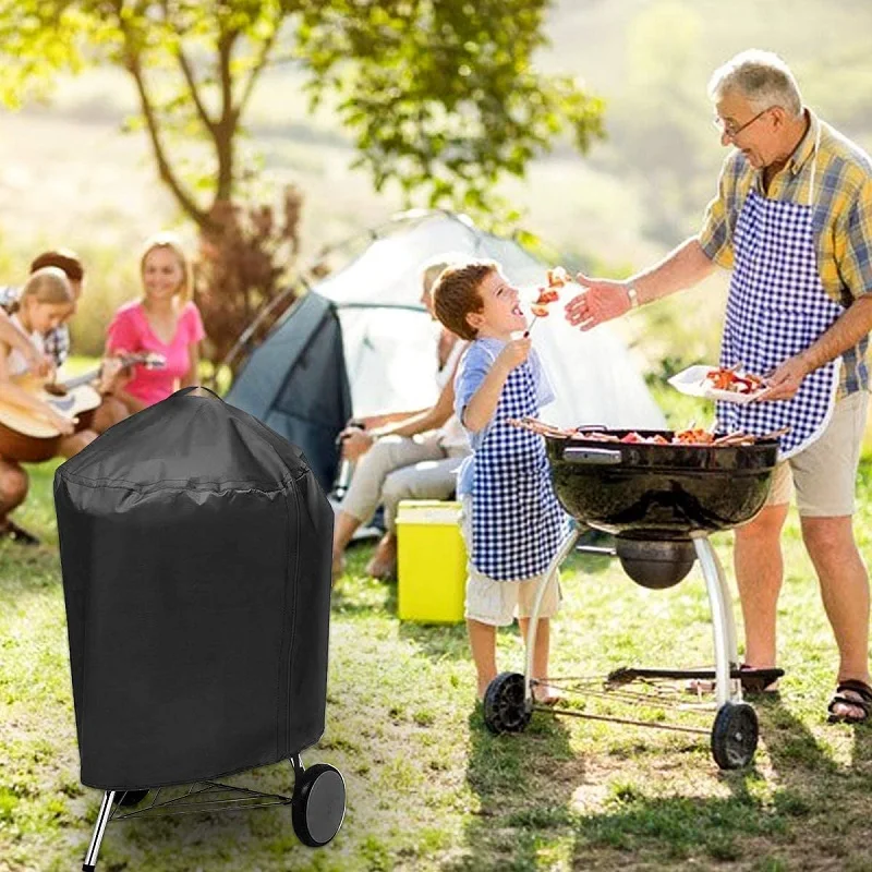 Outdoor Exterior Gas Barbecue Cover For Barbeque Bbq Grill Cover Waterproof Baking Protective Dust Black Weber Heavy Duty Rain