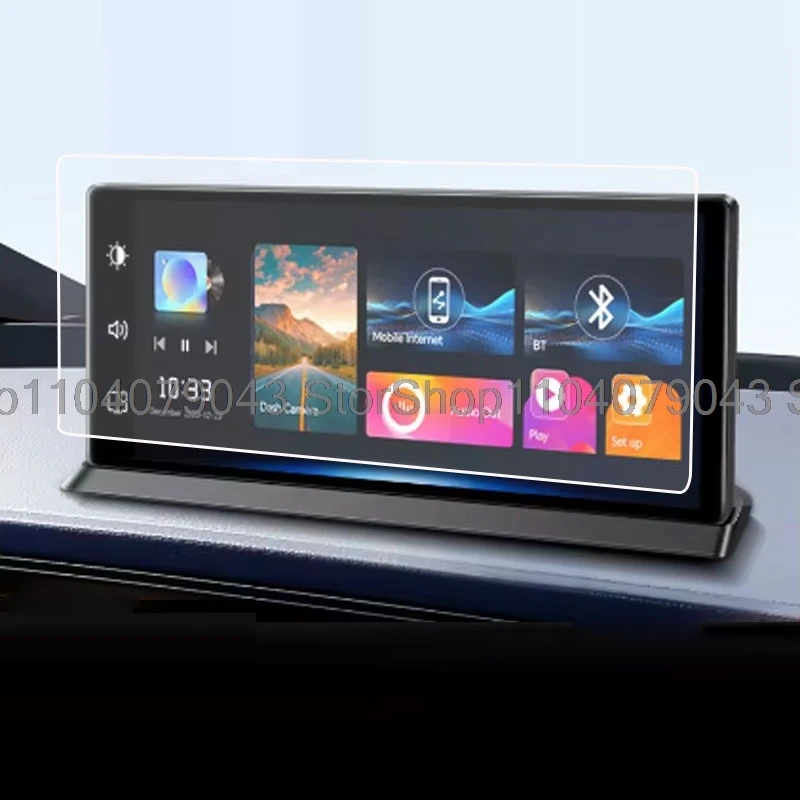 بولي TPU واقي للشاشة فيلم ل OBDPEAK K2 برو 11.3 بوصة مسجل فيديو لتحديد المواقع والملاحة شاشة LCD طبقة رقيقة واقية المضادة للخدش #4