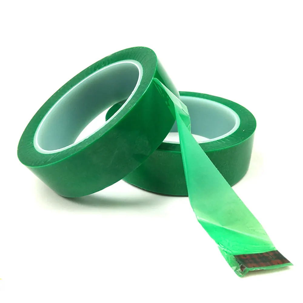 851J Green Acrylic Adhesive Pressure Sensitive Water Activated Single Sided Polyester Film Tape for LED Potting & Sealing