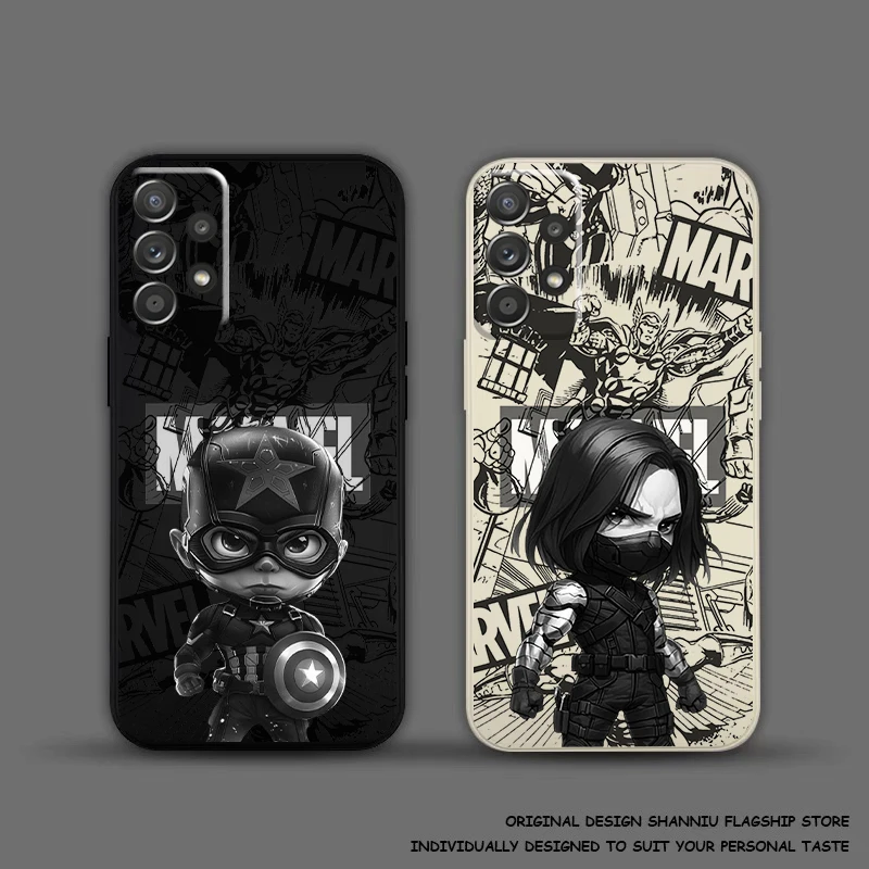 

Bucky Barnes Captain America Phone Case For Samsung A70 A51 A50 A42 A32 A31 A30 A22 A20S A14 A12 A11 A10 A05 A02 A03 A01