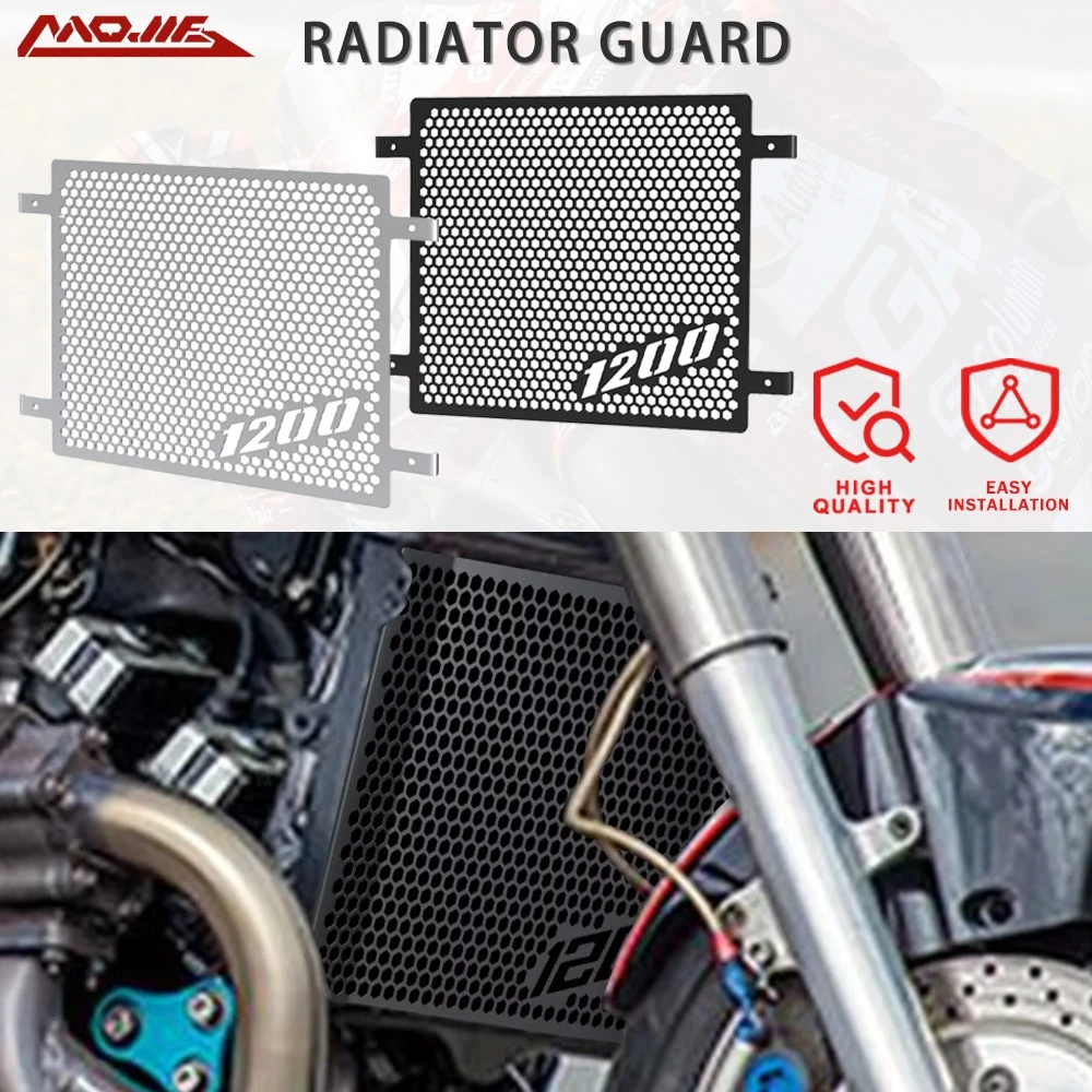 

V-MAX 1200 Motorcycle Accessory Radiator Grille Guard Cover Protection FOR YAMAHA VMAX V-MAX 1200 1985-2003-2004-2005-2006-2007