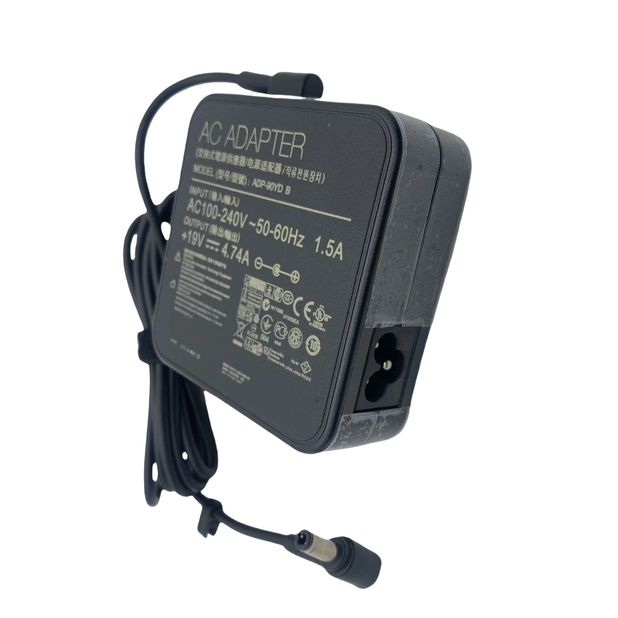 Ładowarka do laptopa 19V 4.74A 5.5*2.5mm 90W ADP-90YD do Asus K53 K53B K53BY K53E A52F A53E A53S A53U A55VD D550CA D550M F555LA
