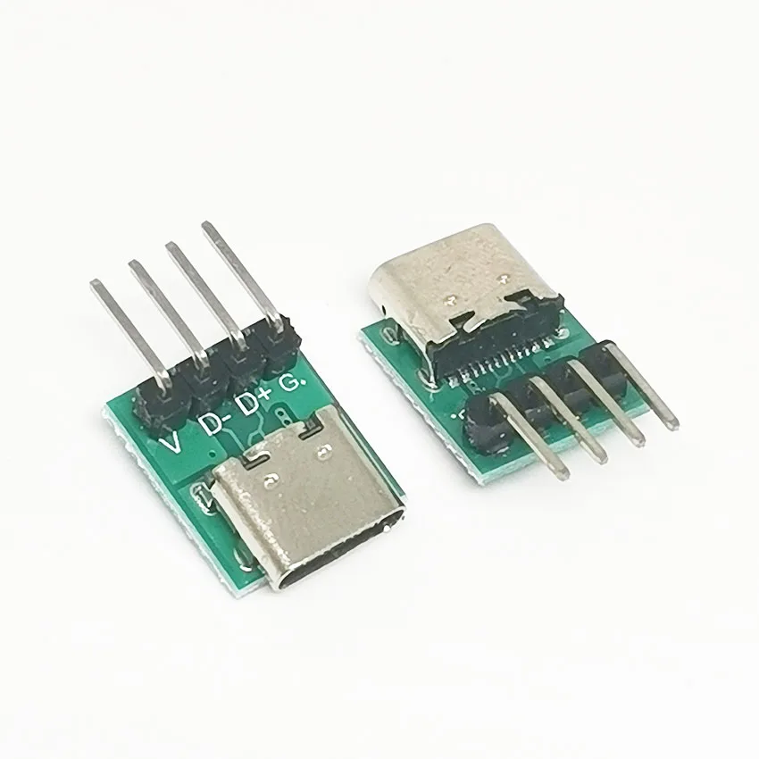 16P to 2.54 High Current Power Adapter USB3.1 Type-C Female Test Board Stabilized Power Module Power Supply Accessories