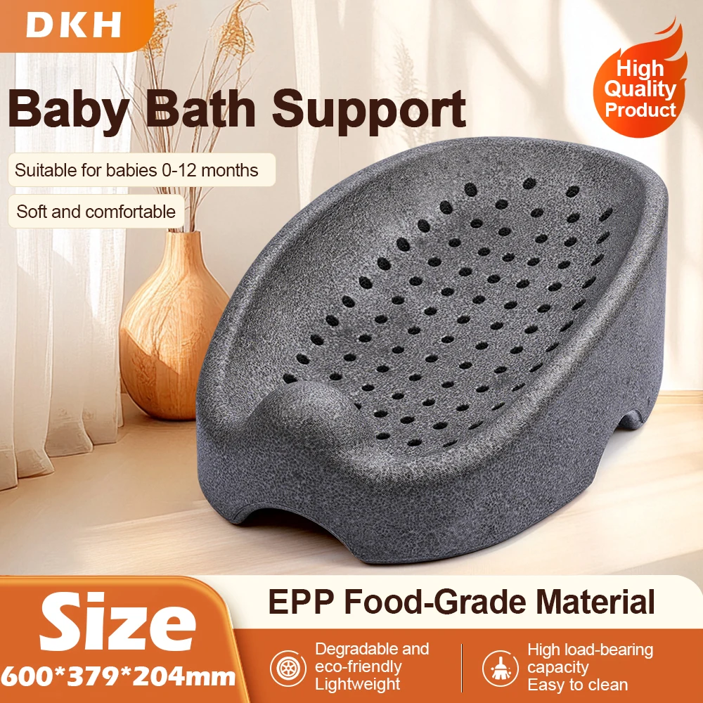 

FOYIKON Non-Slip Infant Bathtub Support Safe Soft Durable Ergonomic Baby Bath Cushion Comfortable Body Support Pad for Toddler