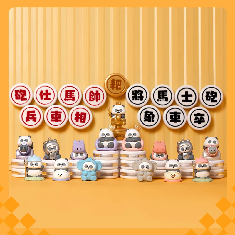 Toycity الأصلي لطيف الكرتون الباندا المحيط صندوق أعمى اللعب MR.PA موضوع عشوائي صندوق غامض جمع Diy بها بنفسك الديكور الشكل لعبة