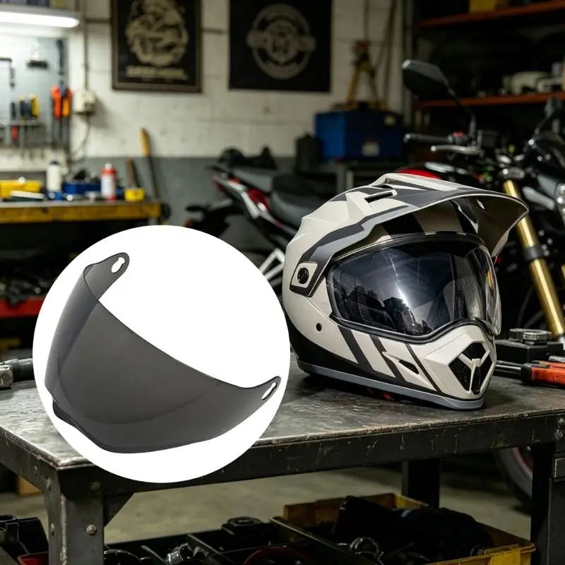 31BC Road Use Face Lens Replacement with for MX9 Fitment and Single Piece