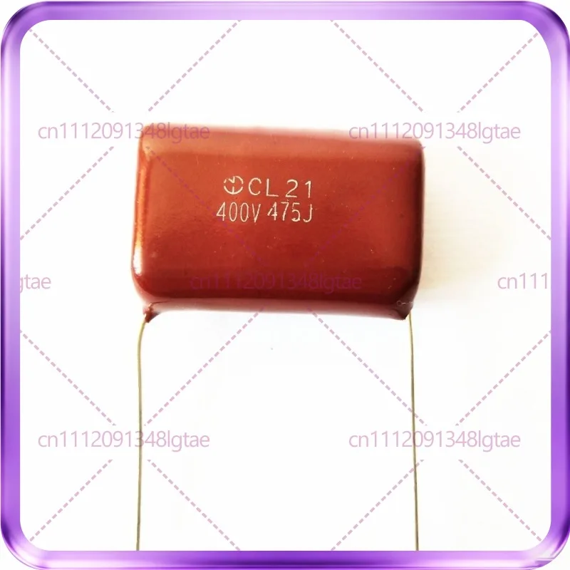 2-12pcs 400V475J 4.7uf CBB capacitor, electronic original