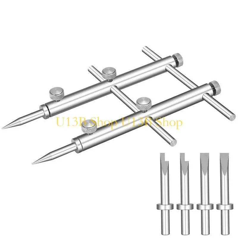 

U13B DSLR Camera Repair Tools Set Lens Spanner 10-100mm with 3x Tips 6x Screws 2x Wrench
