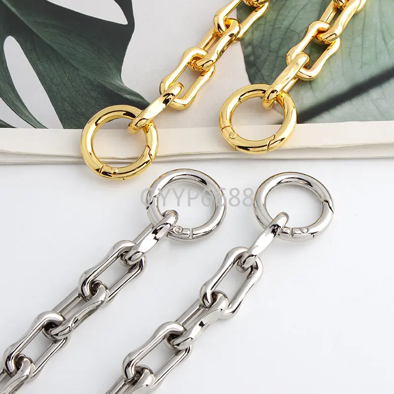 1PCS 30-120CM Flower Shape Metal Chains Strap Handle For Bags Handbags Purse Shoulder Crossbody Replacement Hardware Accessories