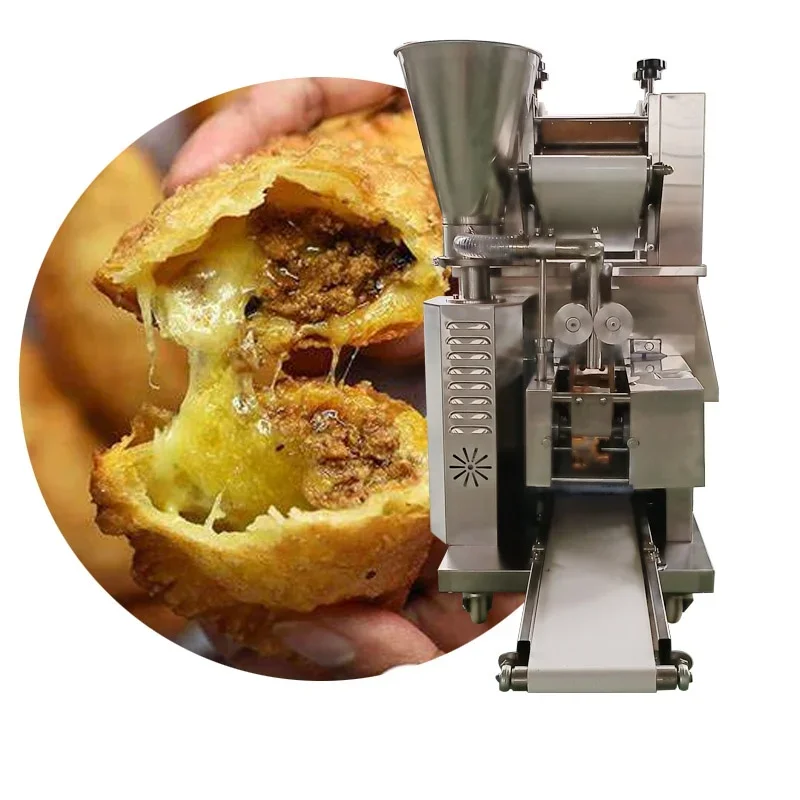 Máquina automática para hacer carne de res Sambosk, máquina para hacer samosa, maquinaria de llenado de dumplings, fabricación de empanadas a la venta