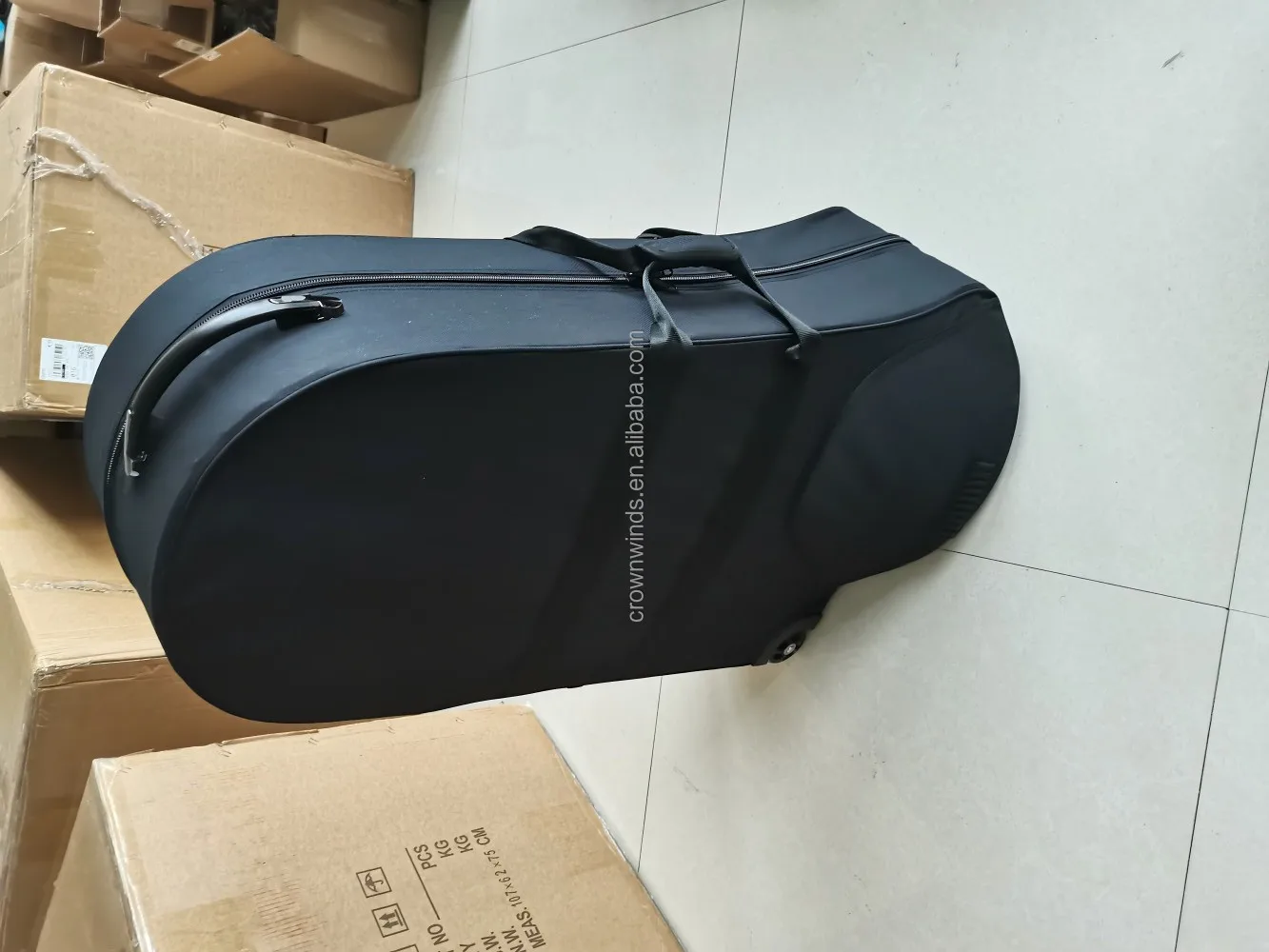 Bb Key 4 Válvula de pistón Tuba