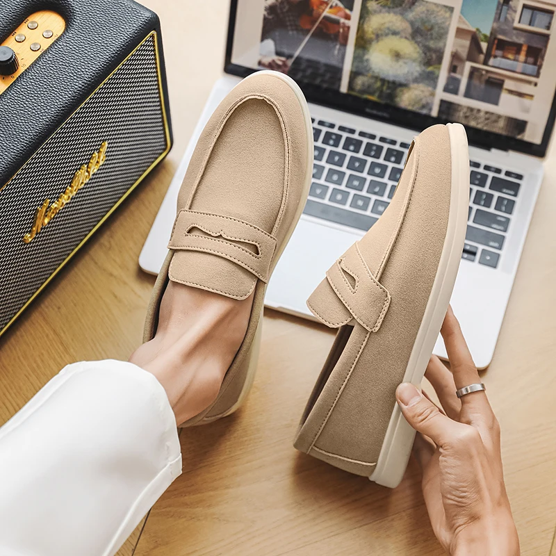

Niche loafers, casual shoes, moccasins, men's shoes with tassels, new summer slip-on trendy shoes