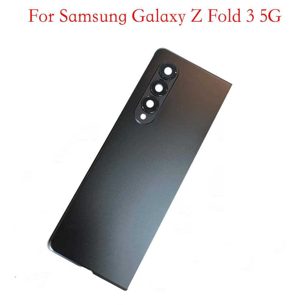 For Samsung Z Fold3 5G z fold 3 F926B Back Glass Cover Replacement Rear Housing Battery Cover With Camera Lens