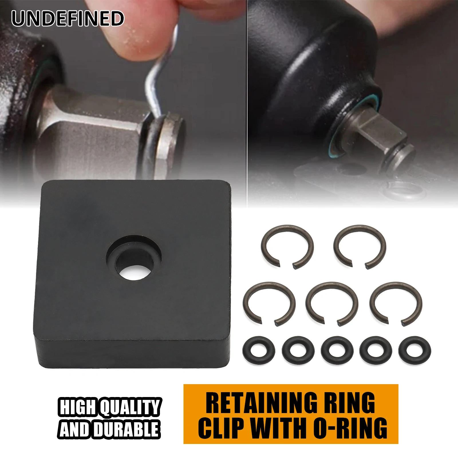 

3/8" Impact Wrench Retaining Ring Clip with O-Ring Kit Motorcycle Accessories One Set For Milwaukee Type