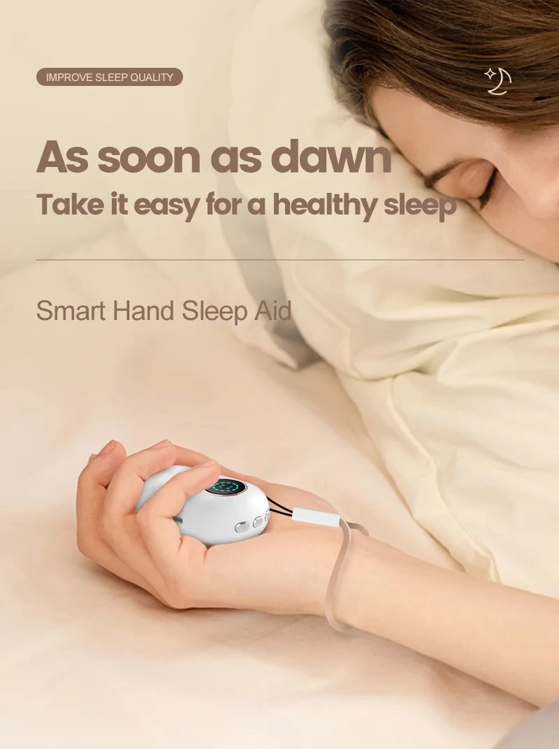 CES Sleep Aid Device Insomnia Anxiety Depression Relief Smart Sleep Aid Healthy Black Technology Improve Hypnosi Home Use Gift