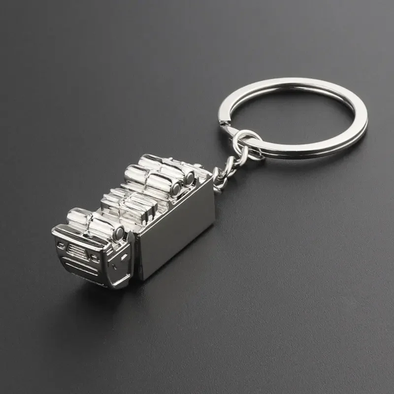 Mini llavero de camión de Metal, llavero de coche de camión, regalo creativo encantador para mujeres y hombres