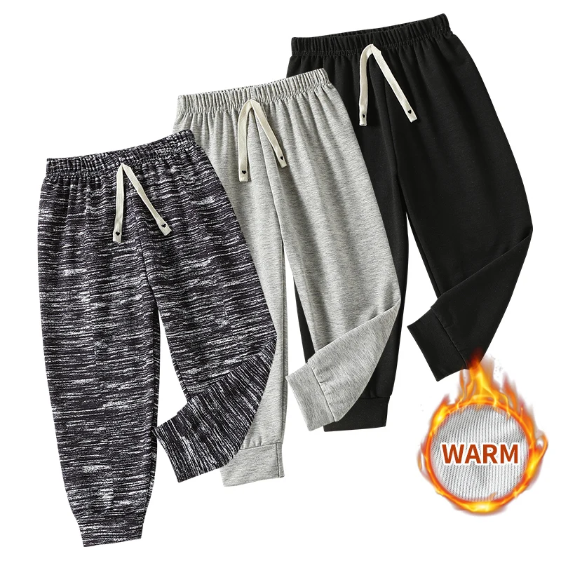 الأطفال أربعة مواسم عارضة السراويل الرياضية أزياء الخريف سميكة تنوعا الفتيان والفتيات تشغيل هارون السراويل الطفل السراويل فضفاضة