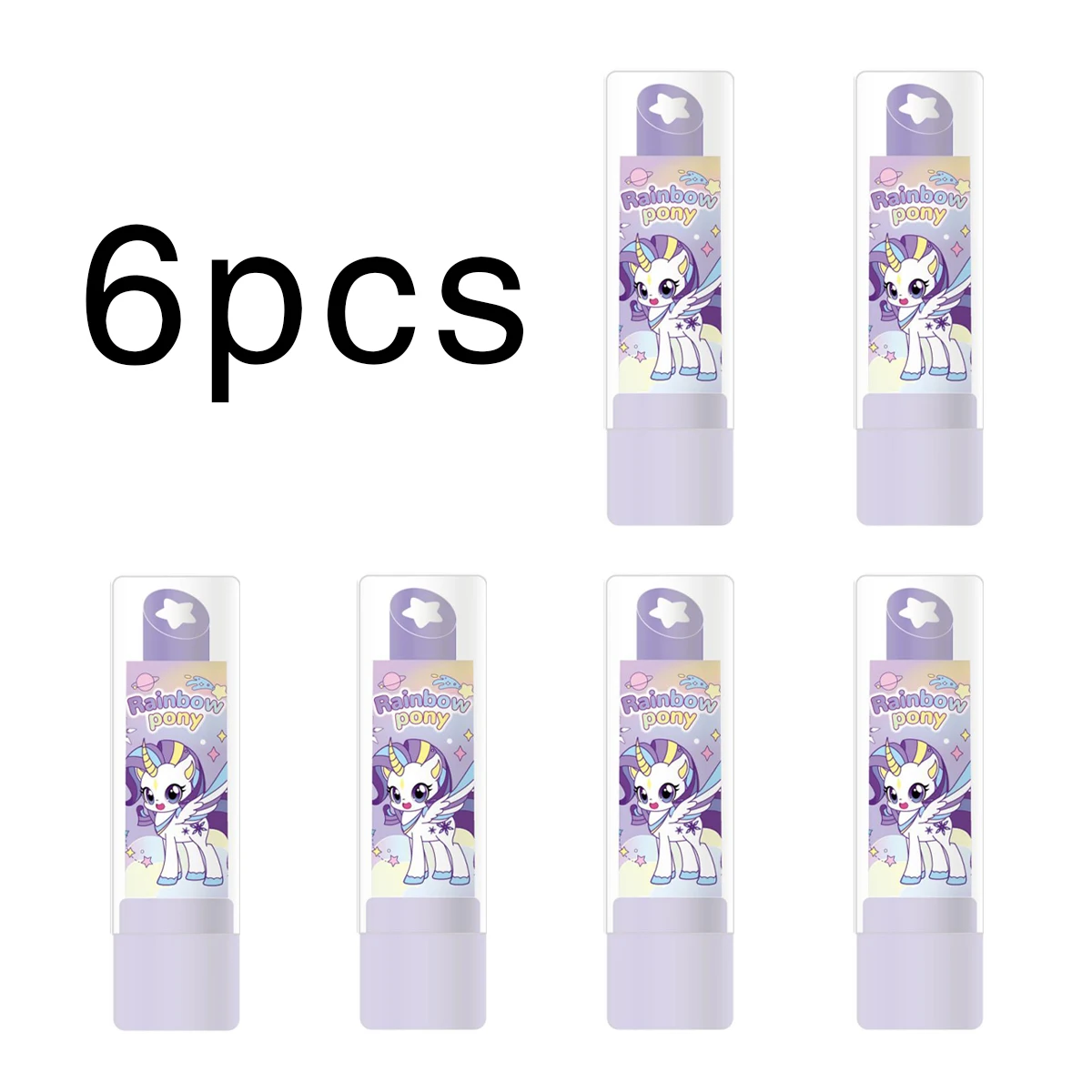 Variant: 6pcs purple