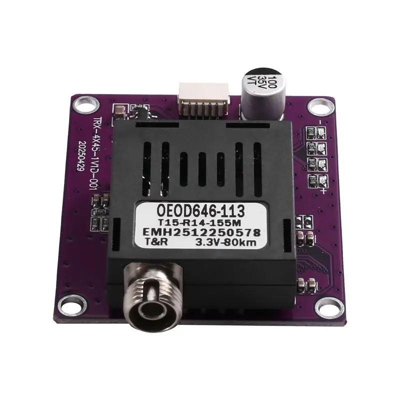 80KM TTL Optical Transceiver Module Optical Terminal Equipment Drone-Specific DC 5.5-26V-Y41A