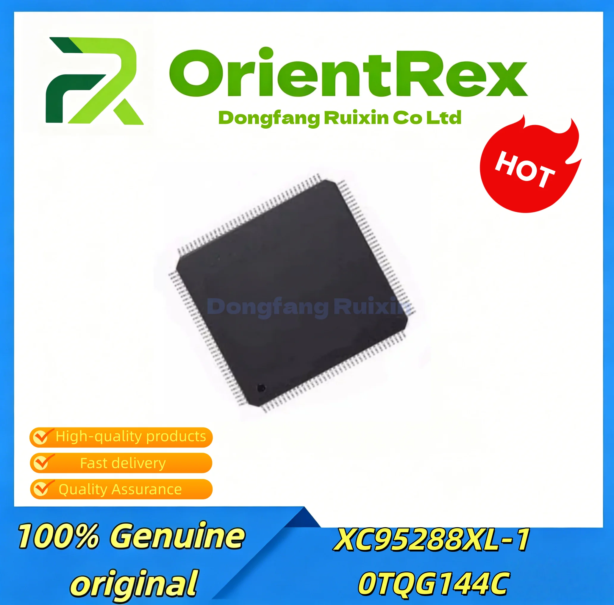 (5-10piece)100% New XC95288XL XC95288XL-10TQG144C QFP-144 Chipset