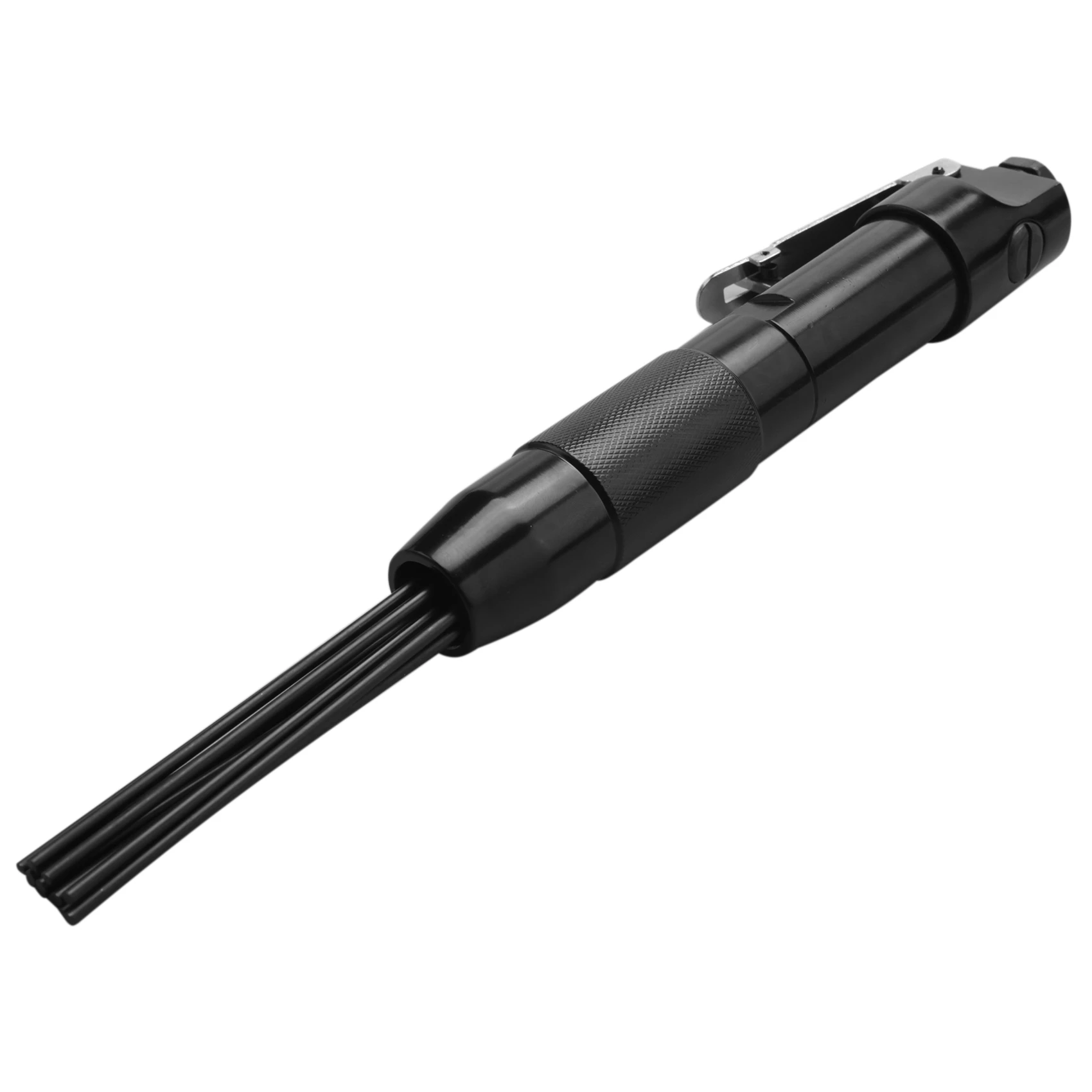 

AS94-New Needle Scaler Removing Rust Slag Tool Air Pneumatic Rust Corrosion Slag Remove Deburring Cleaning Tool With 12X Needles