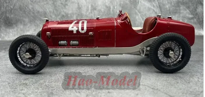 CMC 1/18 For alfa romeo TipoB P3 #40 Racing Car Model Kids Toys Boys Birthday Gifts Simulation Hobby Display Collection Red