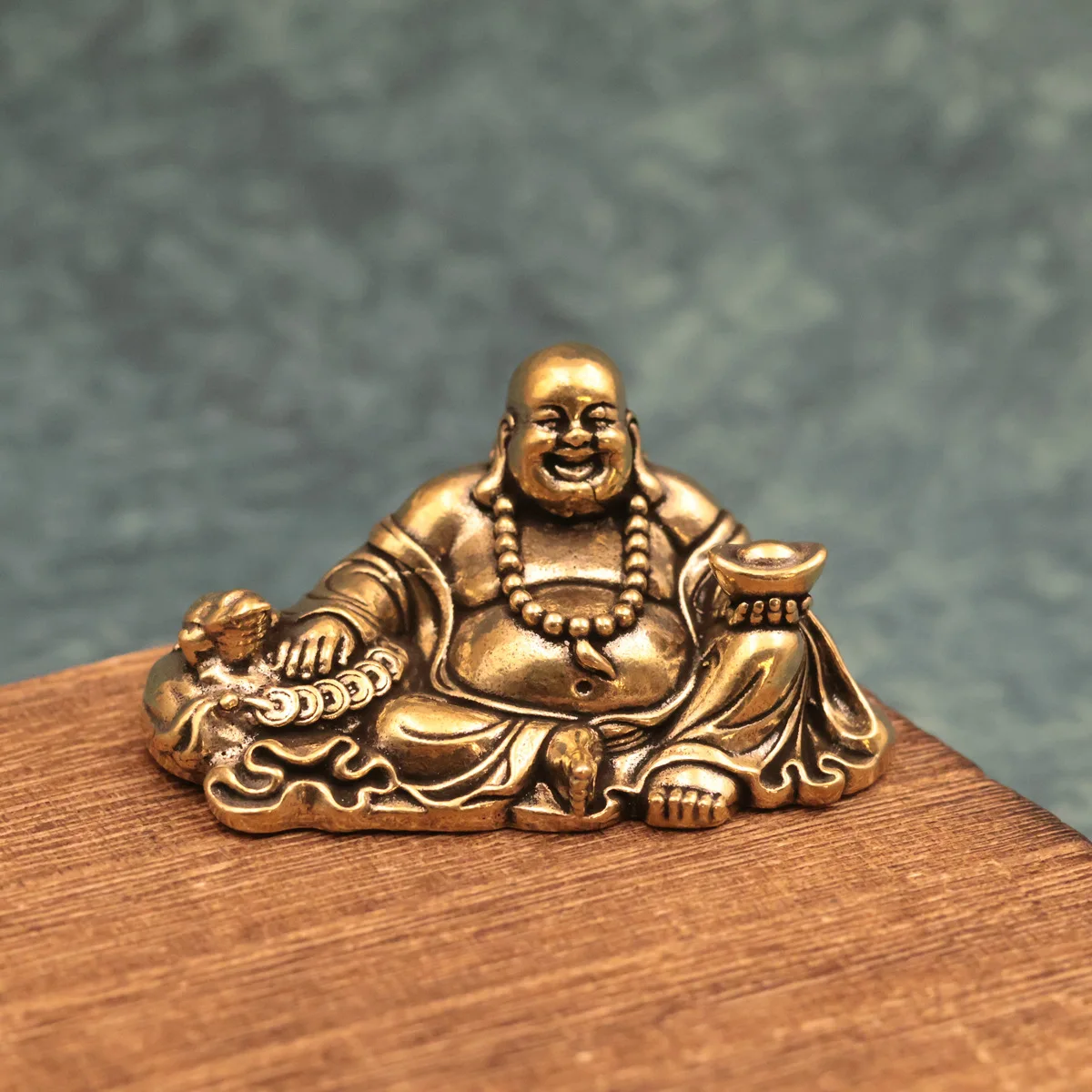 Figure Home Decor Maitreya Buddha Small Statue Feng Shui Ornament Home Decoration