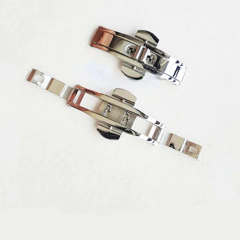 Double Sided Buckle Accessories Stainless Steel Mechanical Watch Buckle Steel Strap Buckle