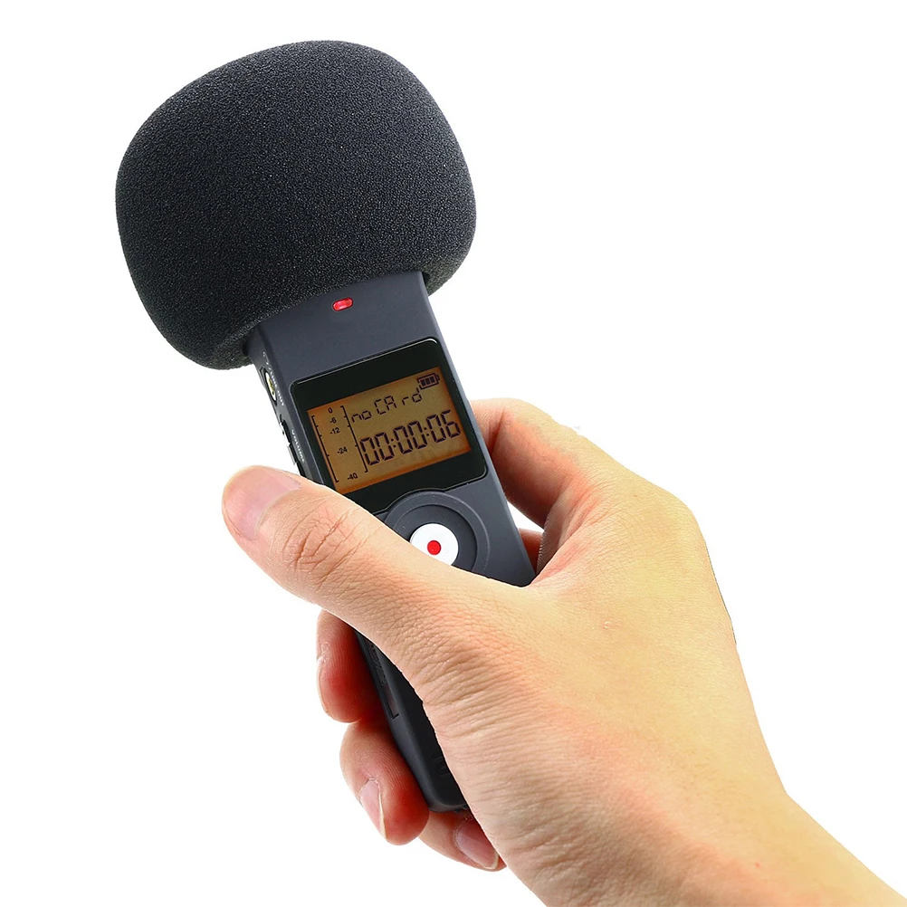 

Windproof Sponge Hood Mic Microphone Protective Windscreen for Protector