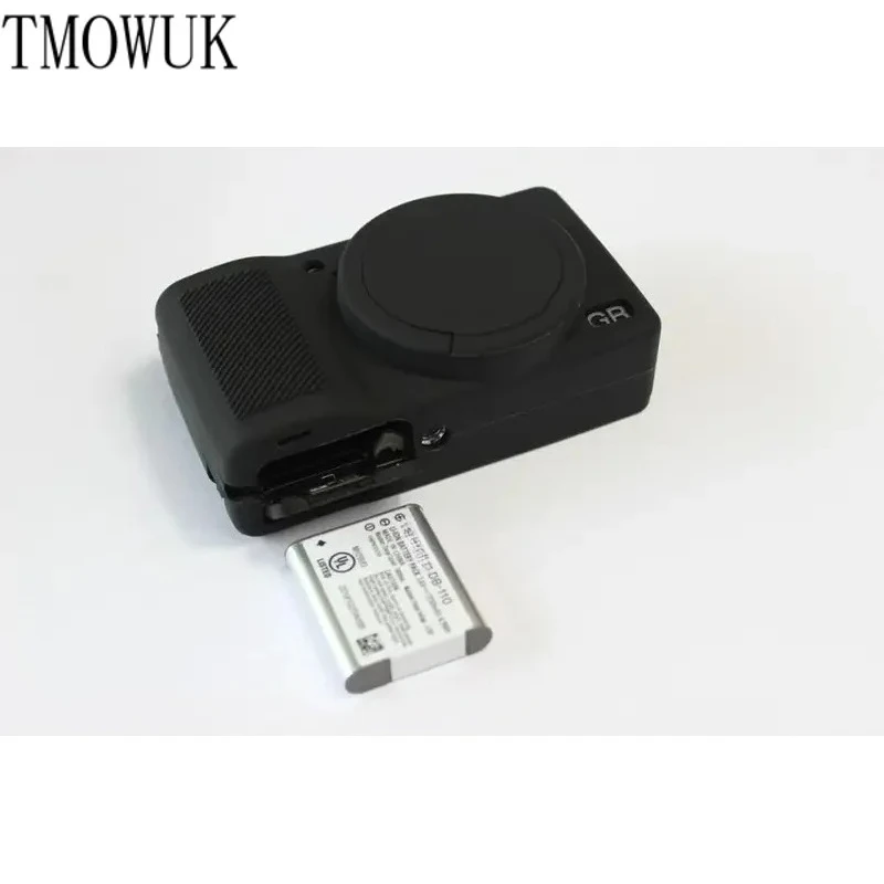 For Ricoh GR III, silicone armor body shell, full protective cover set paired with dedicated lens cap,