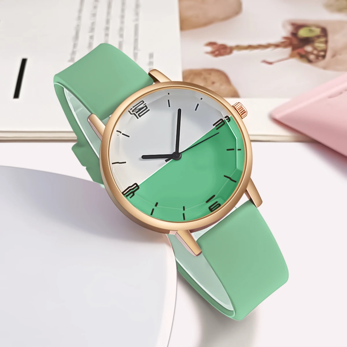 Quartz Watches For Women Wristwatch Ladies Clock Silicone Fashion Women\'s Watch Gift Reloj Mujer reloj para mujer