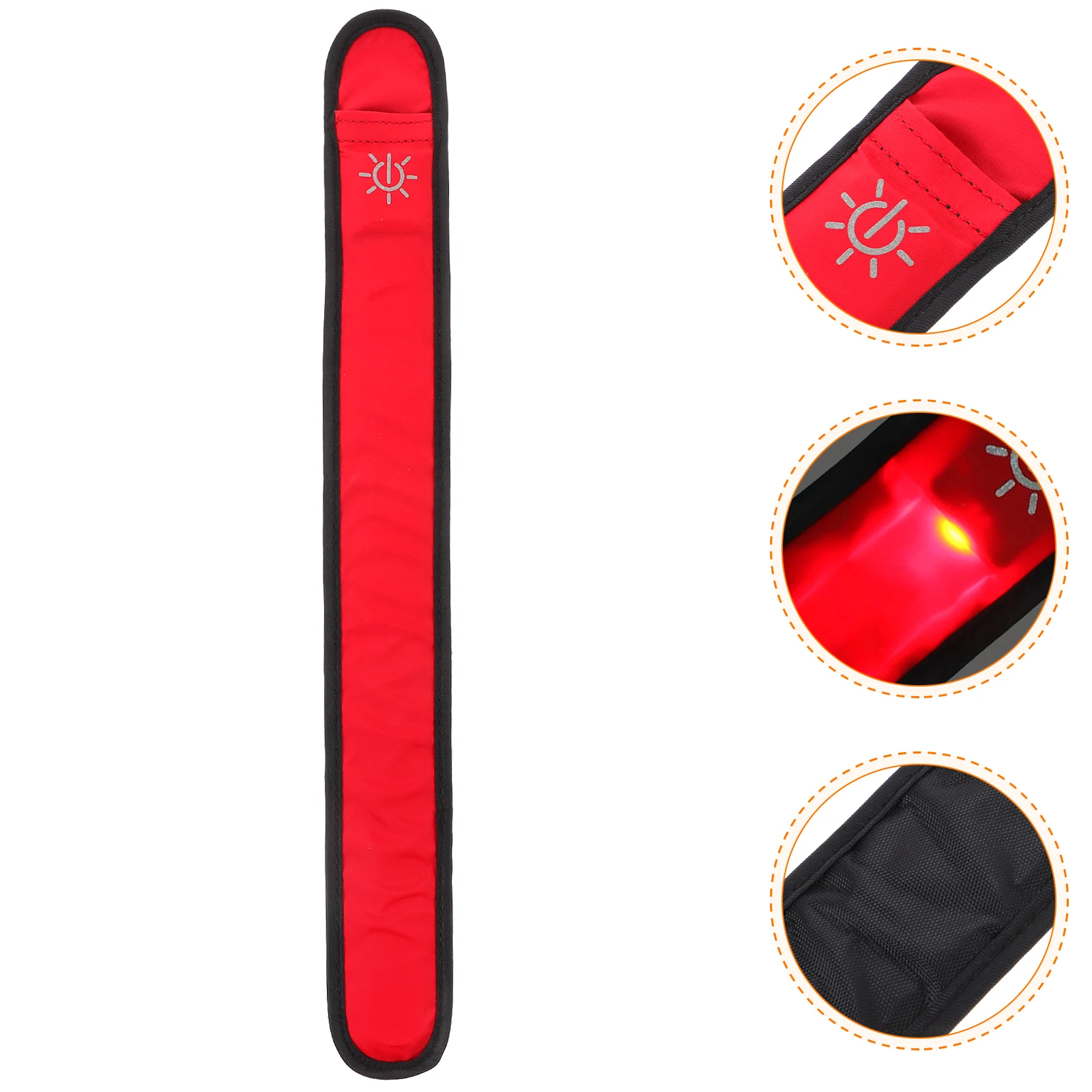 

Led Bracelet Adjustable Glowing Wristband For Night Running Sports Safety Outdoor Concerts Dance Party Rave Wedding Event