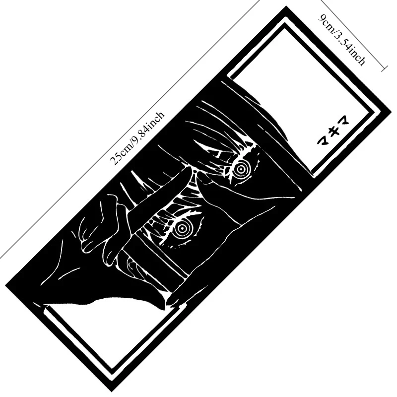 Anime Girl Holographic Car Decal Waterproof Vinyl Sticker Japanese Style Auto Interior Decoration Window Laptop