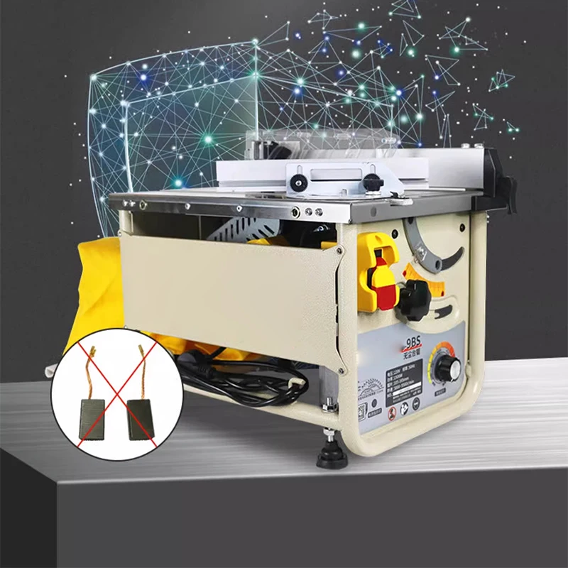 Dust-Free Woodworking Saw 9BS-1 Brushless Quiet Floor Installation Multi-Function Woodworking Table Saw