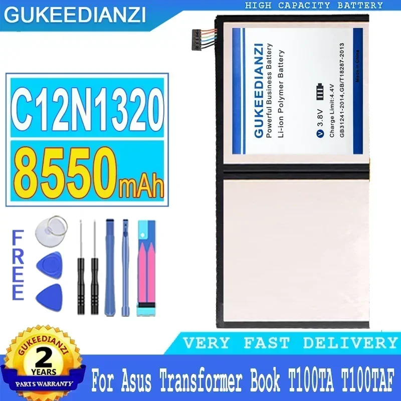 

Аккумулятор большой емкости 8550 мАч для ASUS T100T TABLET T100TA T100TAF T100TA Pad T100TAL-DK T100TAL, портативный аккумулятор для смартфона