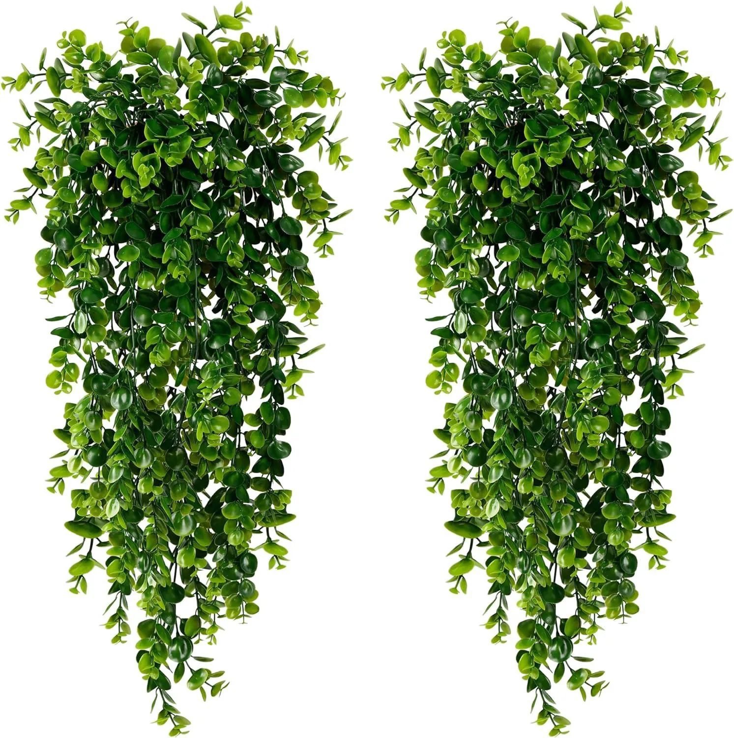 Künstliche Plastikpflanzen Farnranken-Girlande Hochzeitsbogen-Dekorationen Heim Zimmer Garten Wand Feier Party Hochwertig – Detail 2