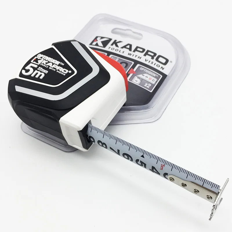 KAPRO Original steel tape measure 510 thickened widened tape measure 3 5 meters 8 meters high precision Woodworking ruler