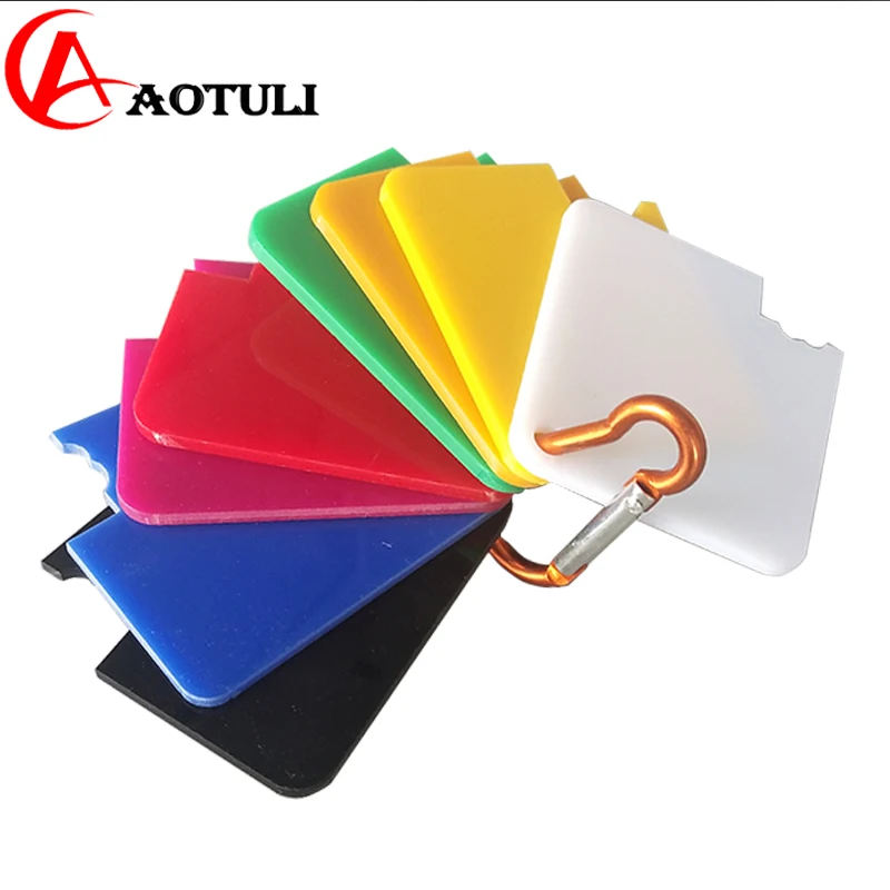 AOTULI Car Body Sealant Scraper Tool Set 8-Piece Plastic Scraper On The Side Of The Car Door The Same Shape As The Original Auto