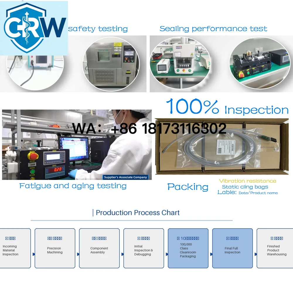 CRW 2mm   Ureteroscope 160k 90 Degree  120 FOV 30FPS SDK Medical Medical Device CDMO for Japan USA